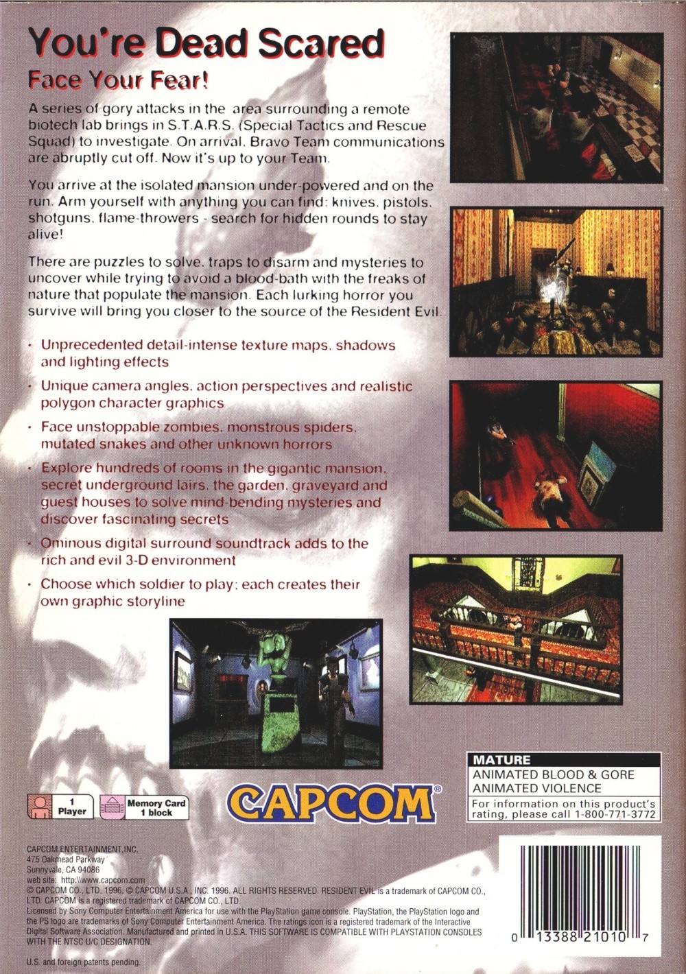 Capa do jogo Resident Evil