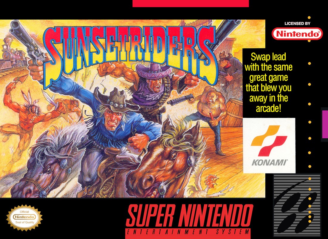 Capa do jogo Sunset Riders