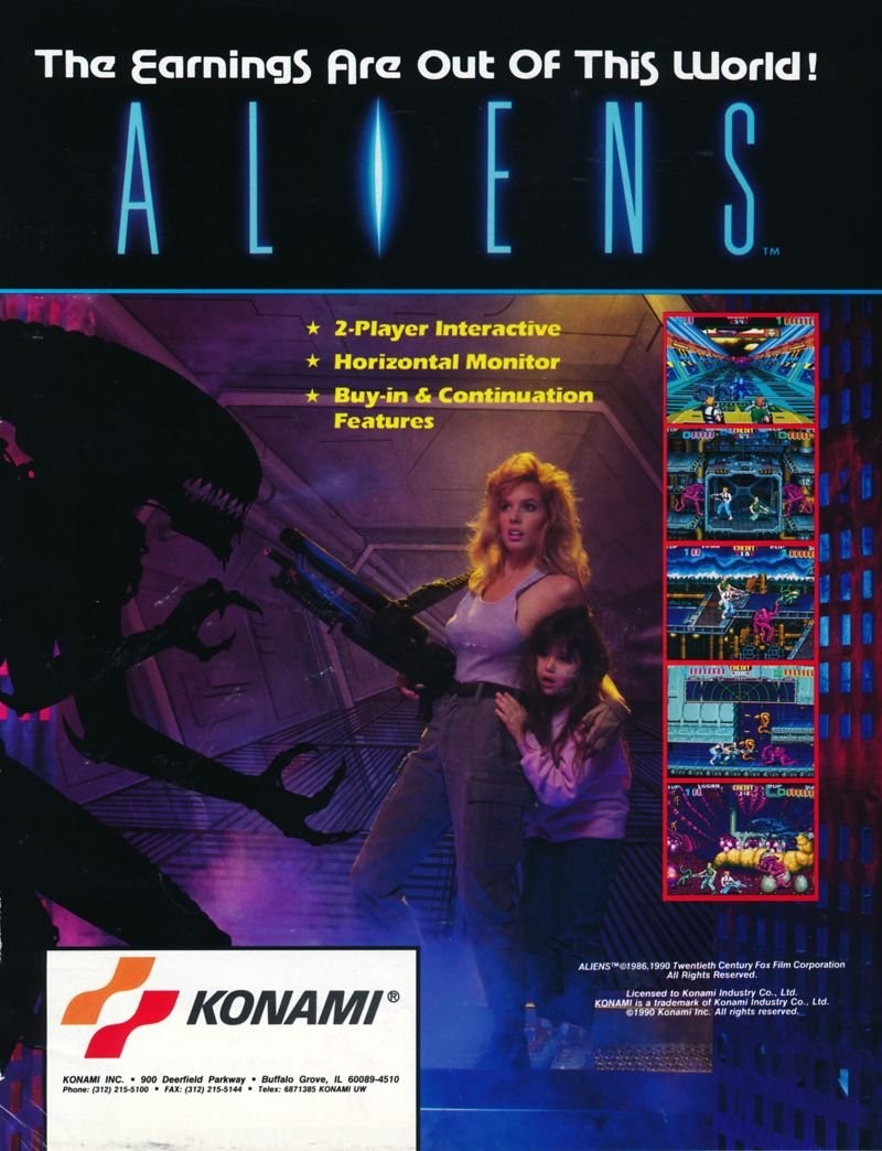Capa do jogo Aliens