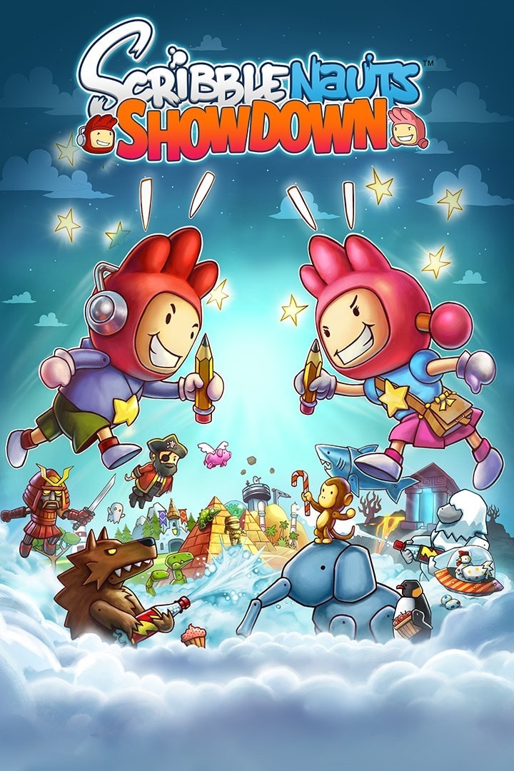 Capa do jogo Scribblenauts Showdown