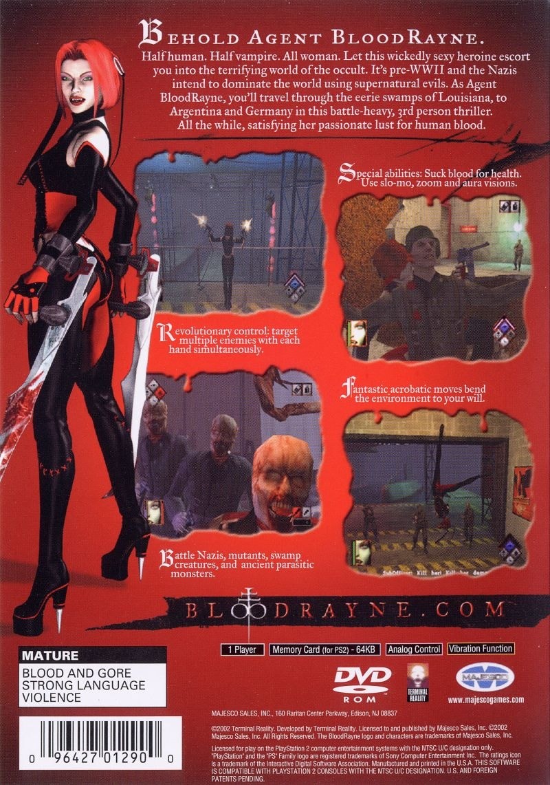 Capa do jogo BloodRayne