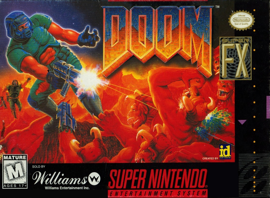Capa do jogo Doom