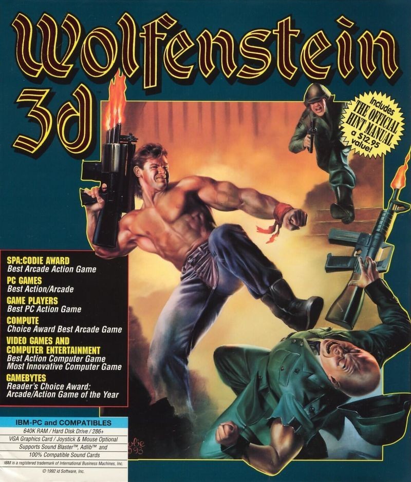 Capa do jogo Wolfenstein 3D