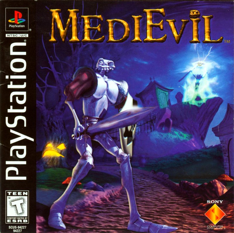 Capa do jogo MediEvil