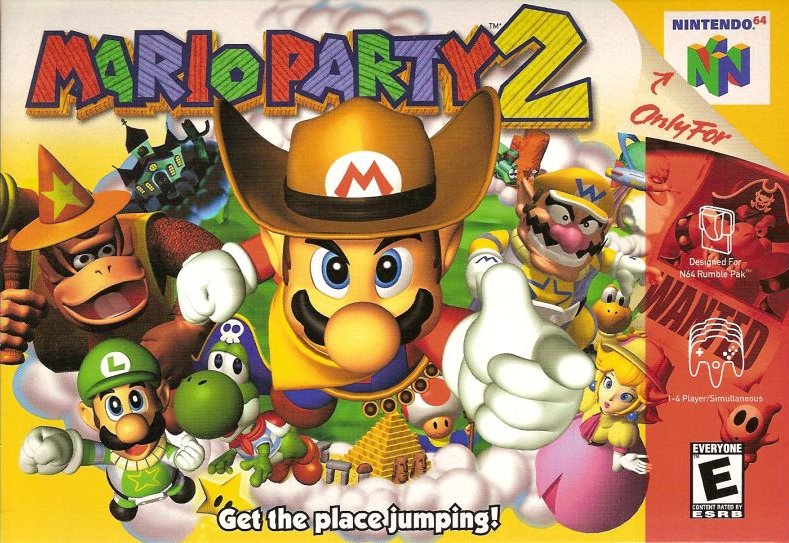 Capa do jogo Mario Party 2