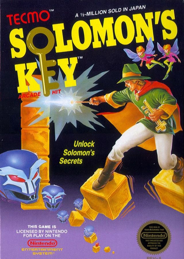 Capa do jogo Solomons Key