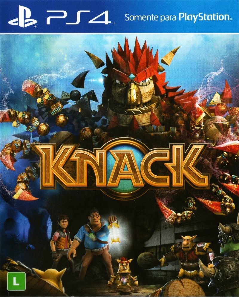 Capa do jogo Knack