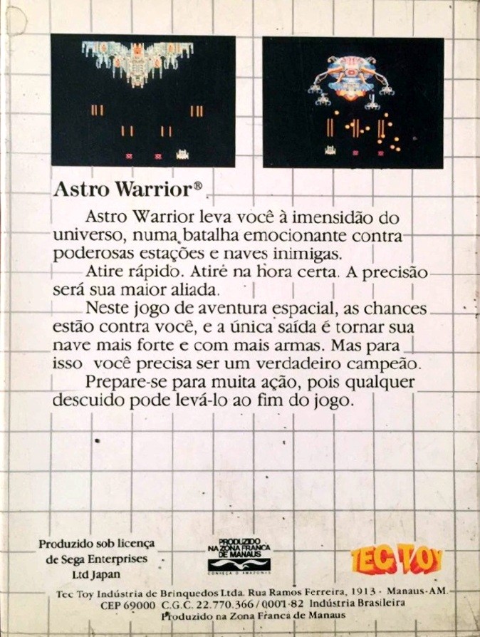 Capa do jogo Astro Warrior