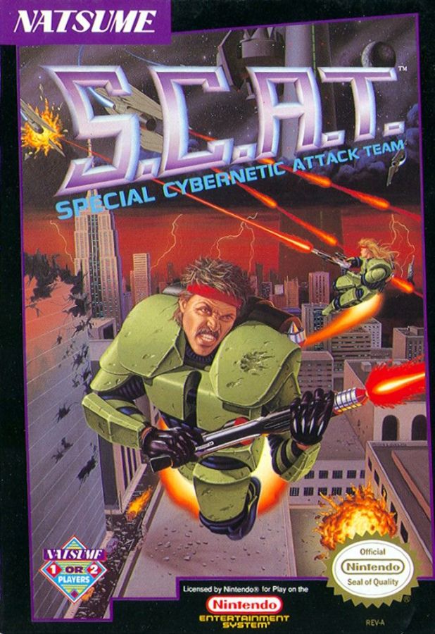 Capa do jogo S.C.A.T.: Special Cybernetic Attack Team