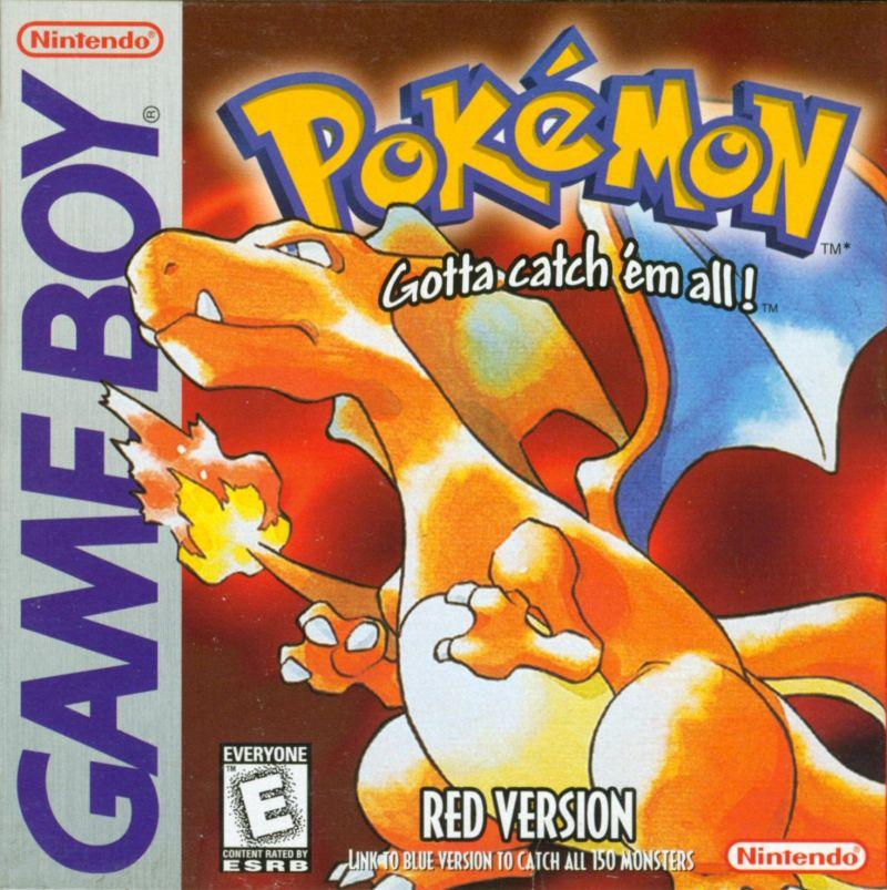 Capa do jogo Pokémon Red