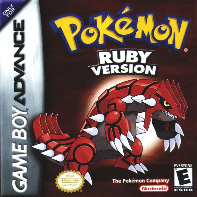 Capa do jogo Pokémon Ruby