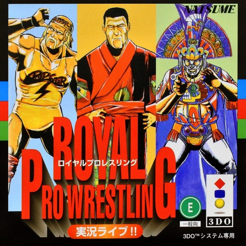Capa do jogo Royal Pro Wrestling: Jikkyou Live!!