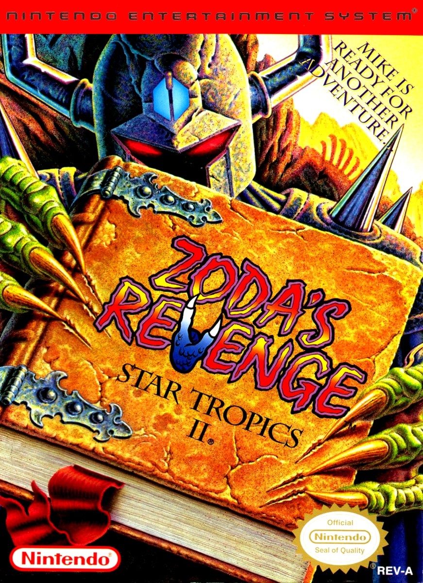 Capa do jogo Zodas Revenge: Star Tropics II