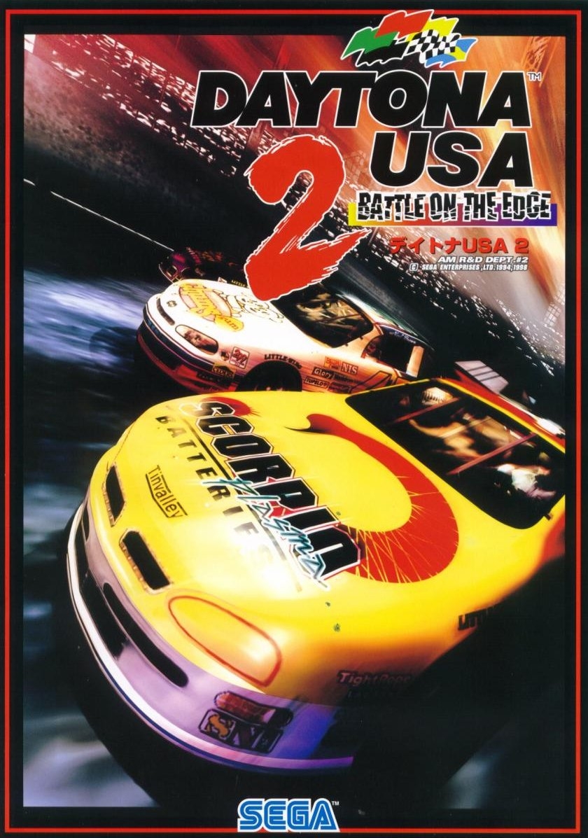 Capa do jogo Daytona USA 2: Battle on the Edge