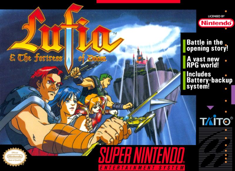 Capa do jogo Lufia & the Fortress of Doom