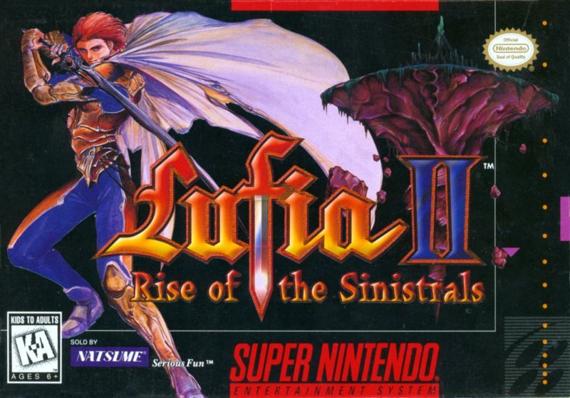 Capa do jogo Lufia II: Rise of the Sinistrals
