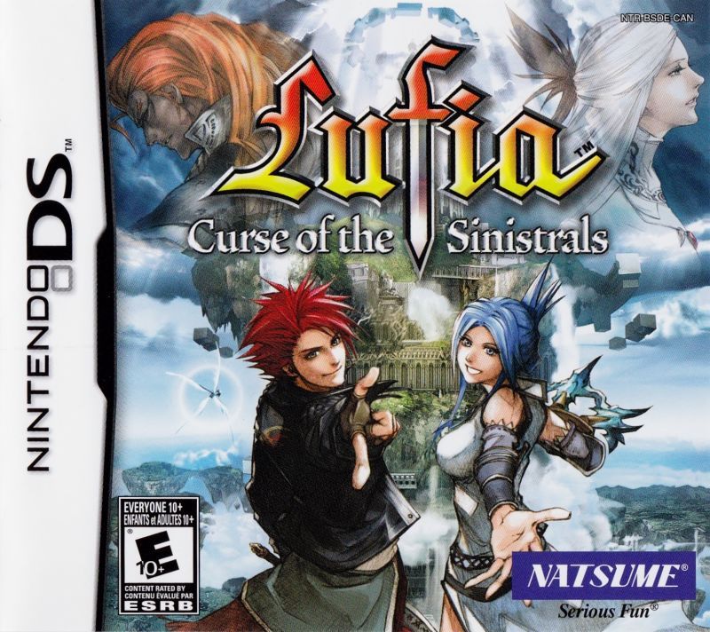 Capa do jogo Lufia: Curse of the Sinistrals