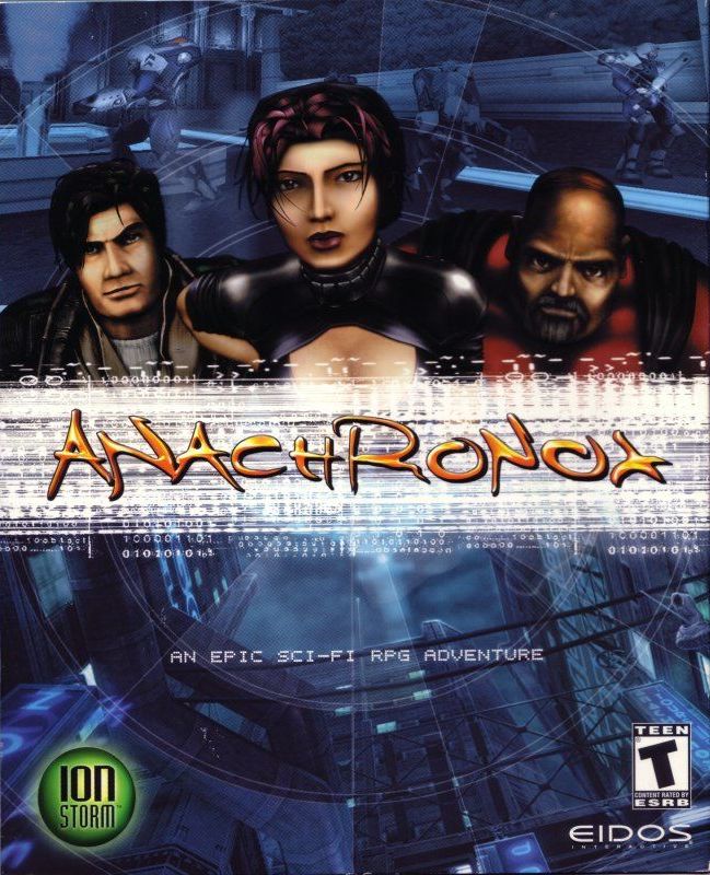 Capa do jogo Anachronox