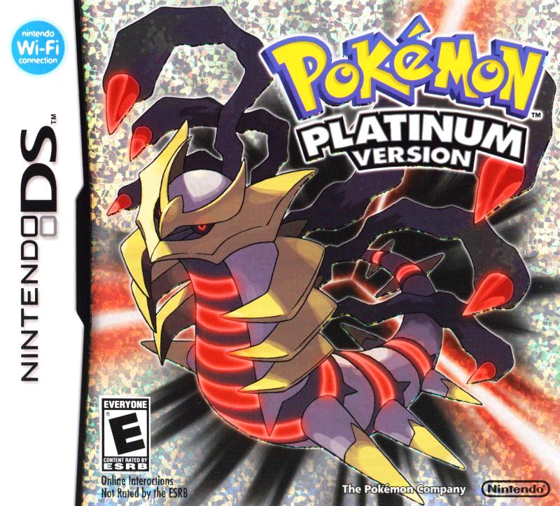 Capa do jogo Pokémon Platinum