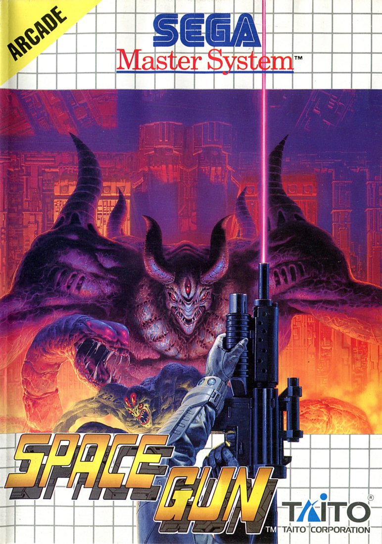 Capa do jogo Space Gun