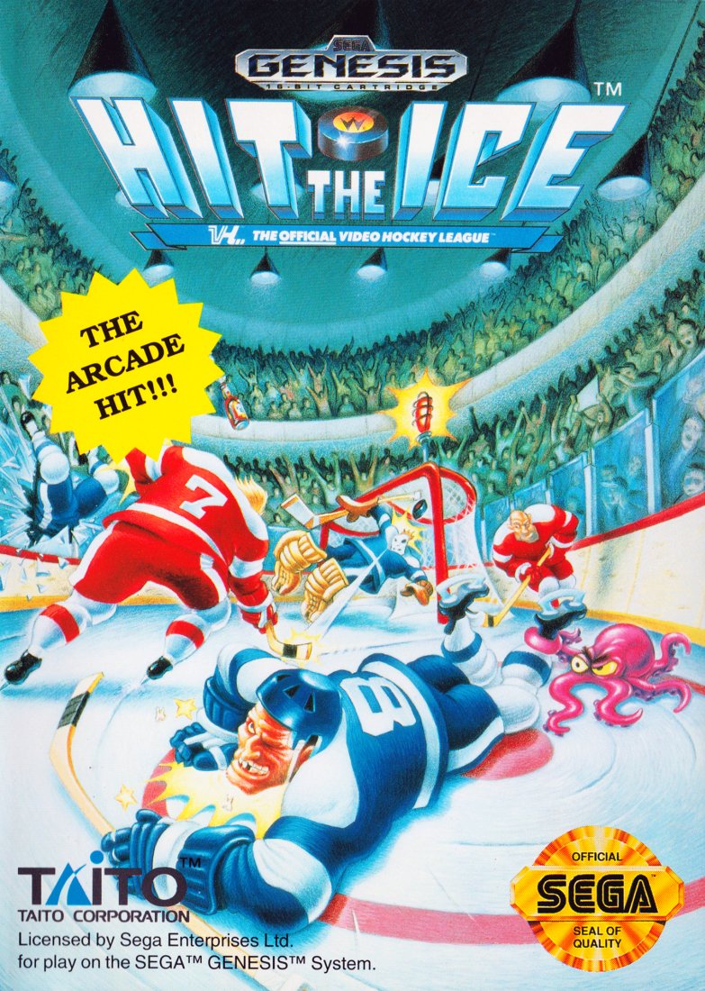Capa do jogo Hit the Ice