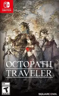 Capa de Octopath Traveler