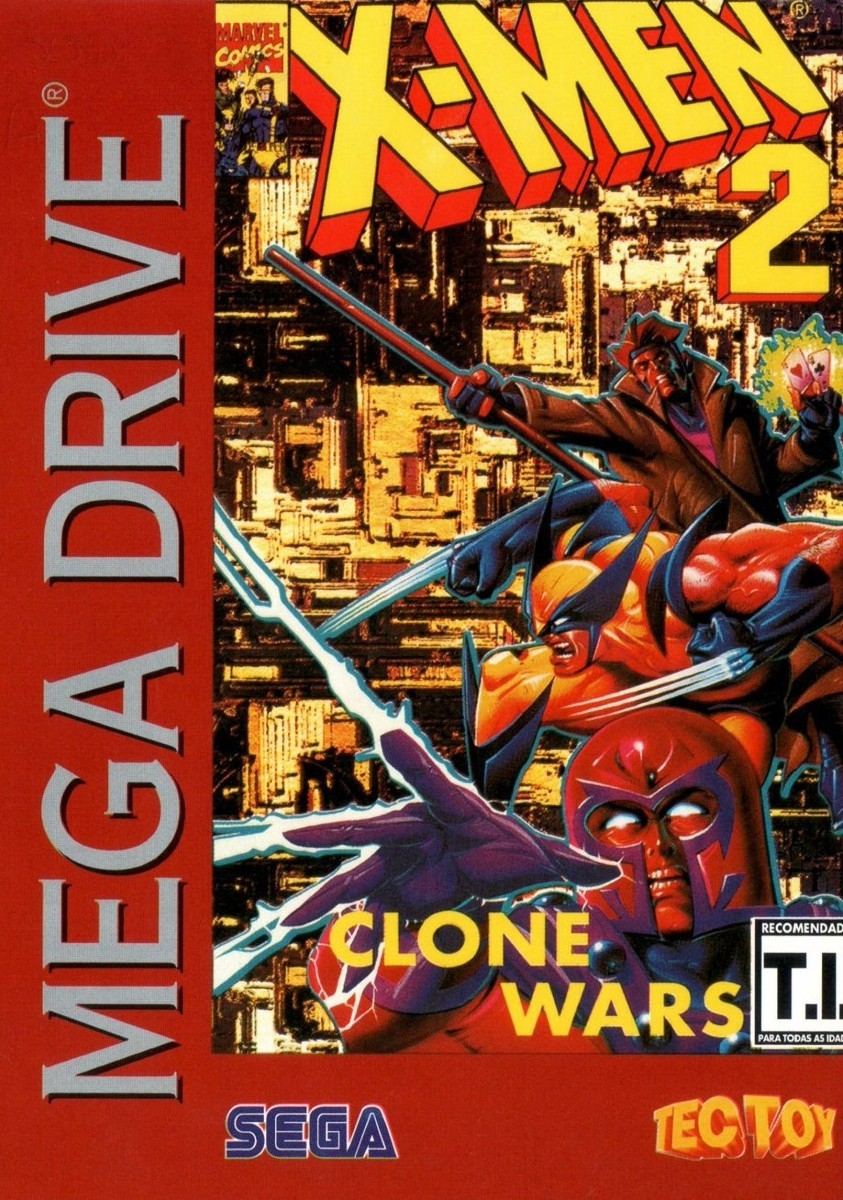 Capa do jogo X-Men 2: Clone Wars