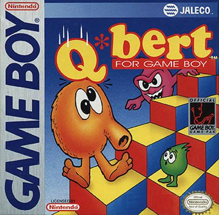 Capa do jogo Q*bert