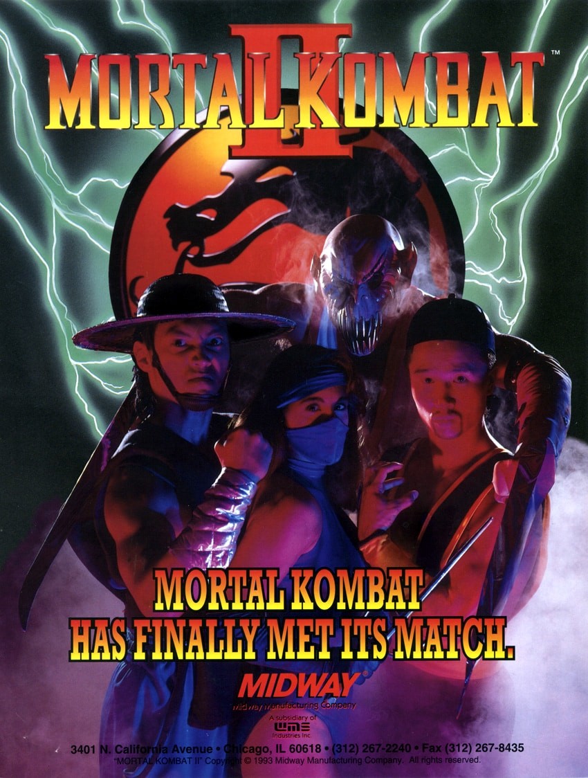 Capa do jogo Mortal Kombat II