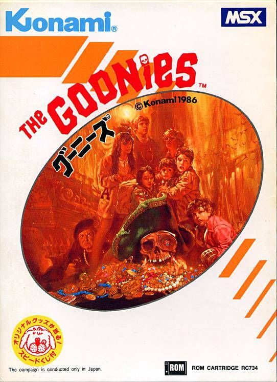 Capa do jogo The Goonies