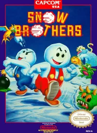 Capa de Snow Brothers