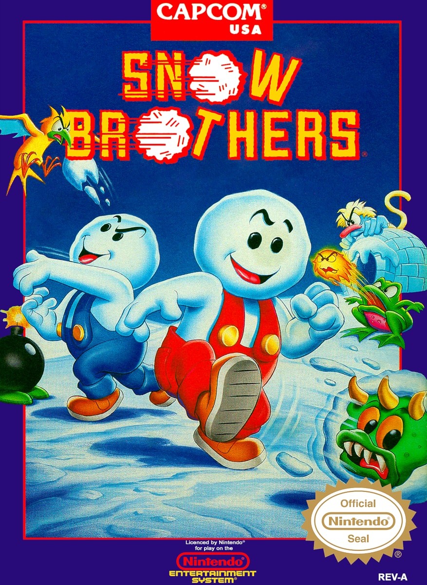 Capa do jogo Snow Brothers