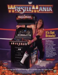 Capa de WWF WrestleMania: The Arcade Game