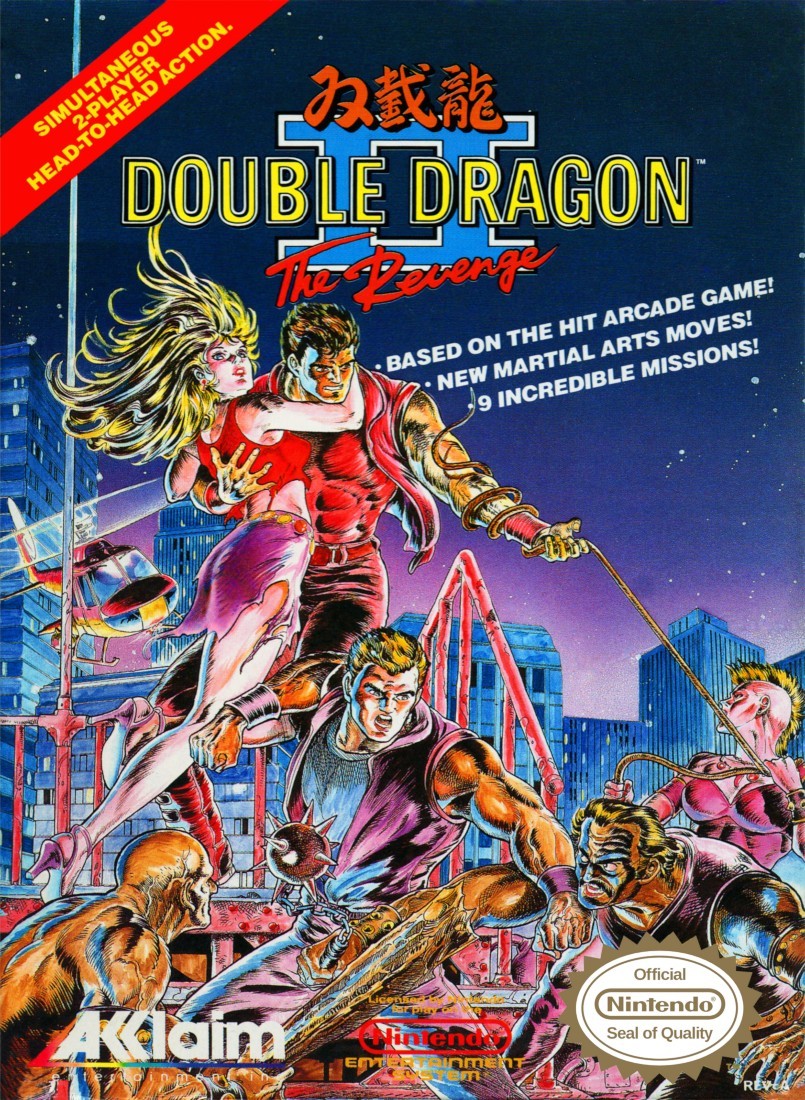 Capa do jogo Double Dragon II: The Revenge