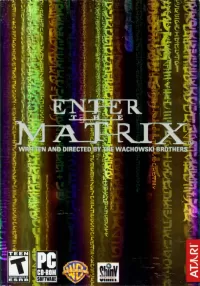 Capa de Enter the Matrix