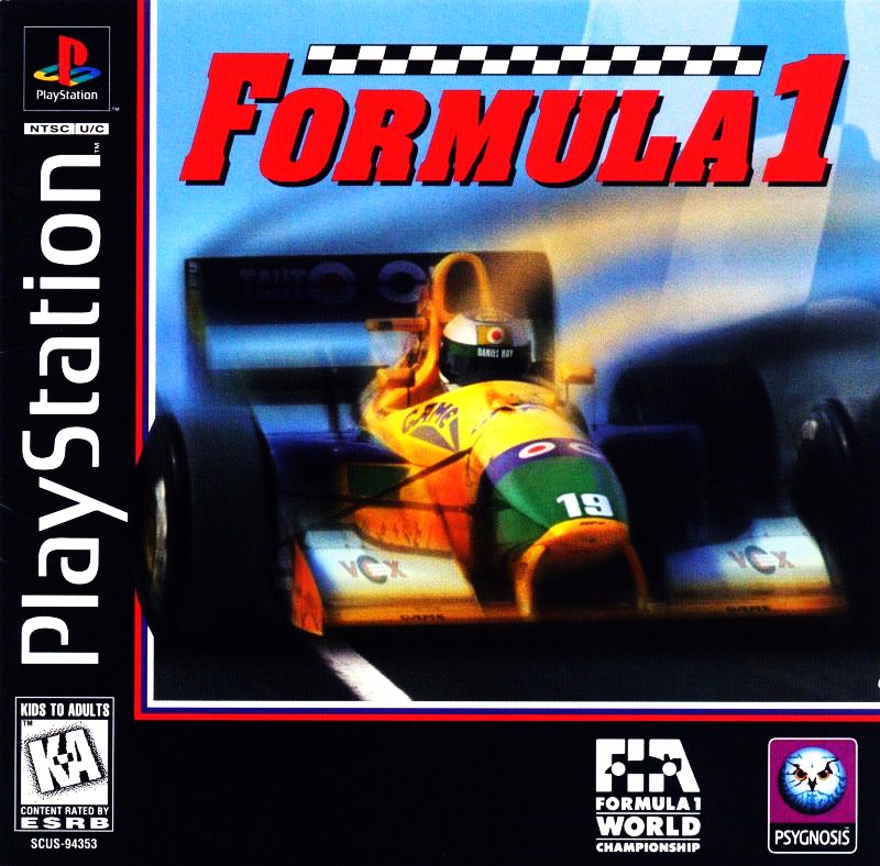 Capa do jogo Formula 1