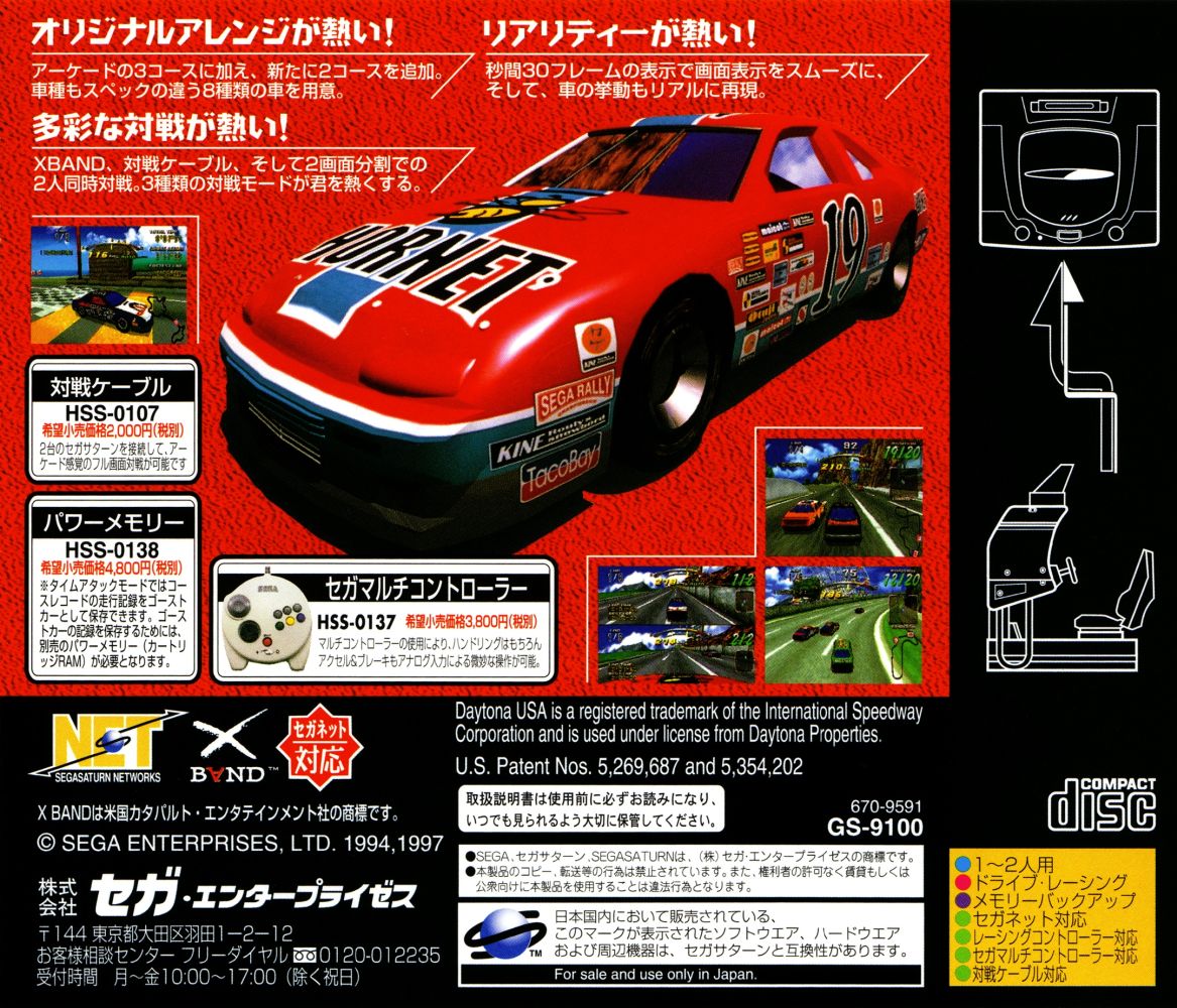 Capa do jogo Daytona USA Circuit Edition