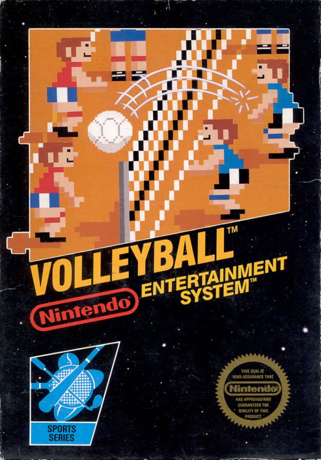 Capa do jogo Volleyball