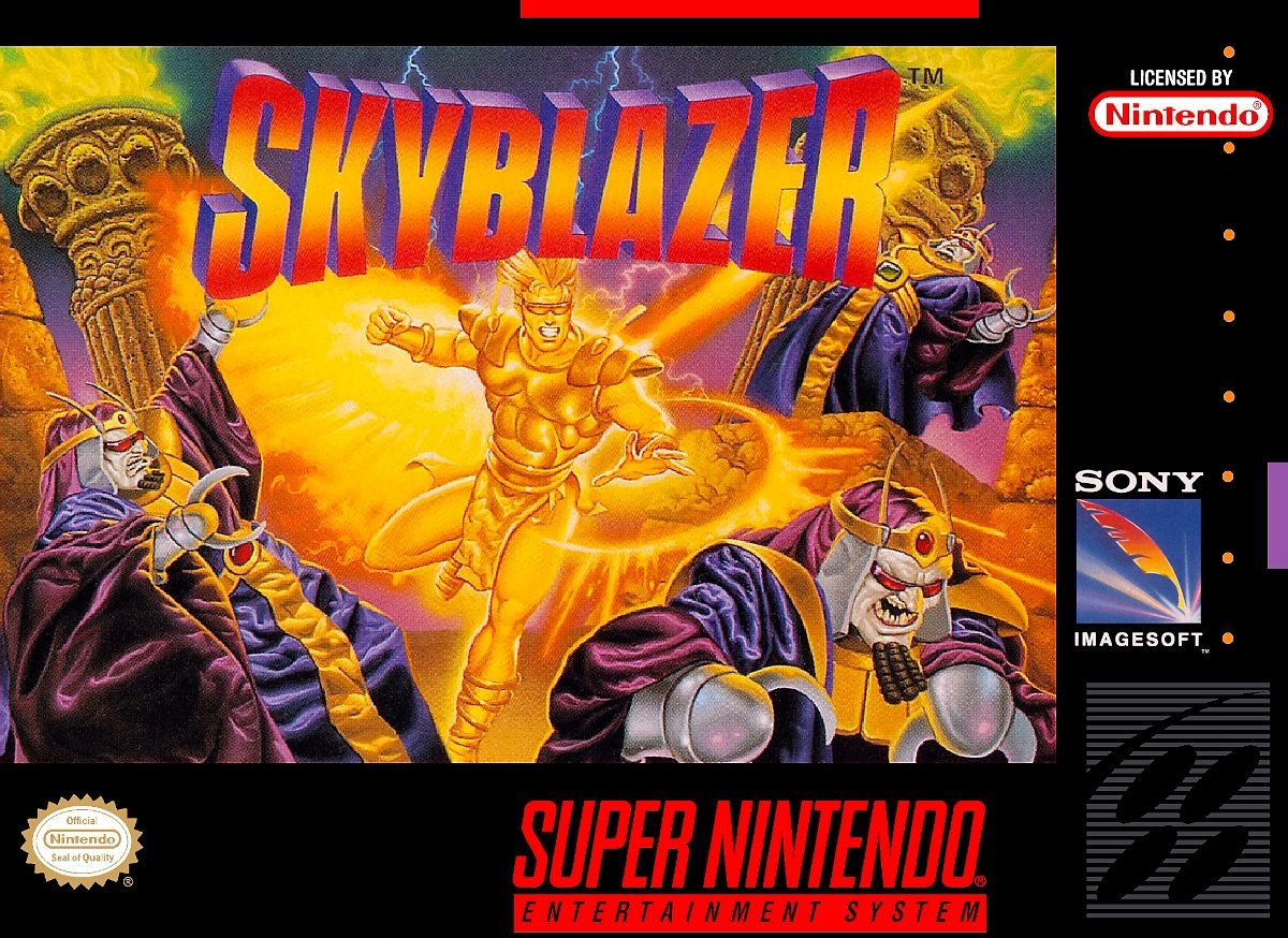 Capa do jogo Skyblazer