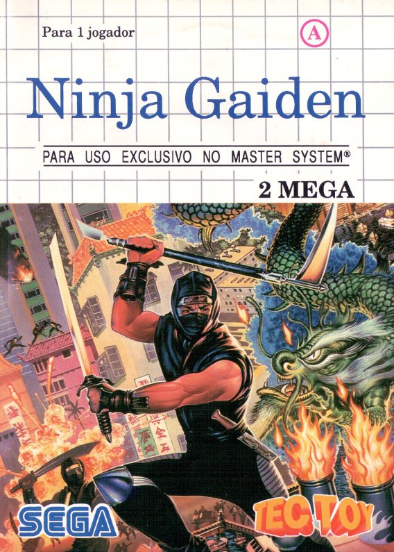 Capa do jogo Ninja Gaiden