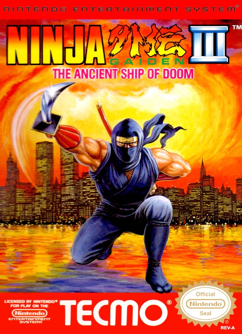 Capa do jogo Ninja Gaiden III: The Ancient Ship of Doom