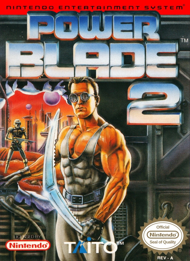 Capa do jogo Power Blade 2