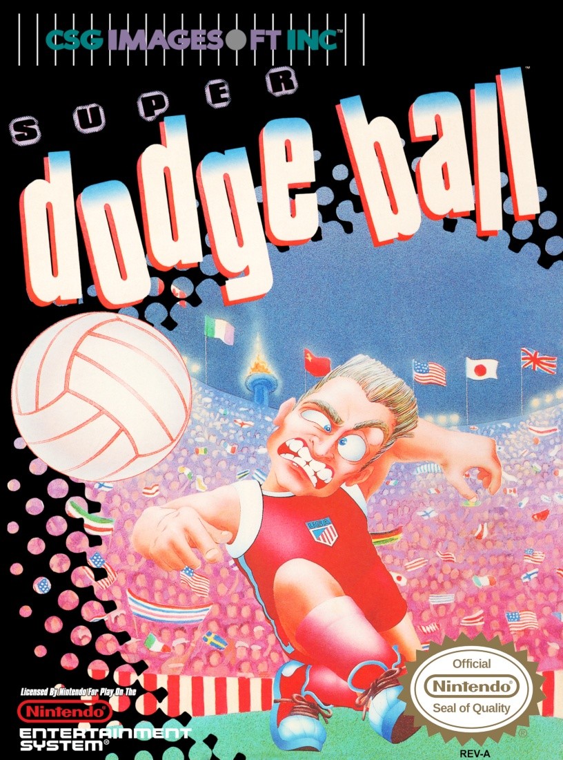 Capa do jogo Super Dodge Ball