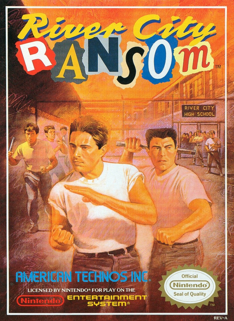 Capa do jogo River City Ransom
