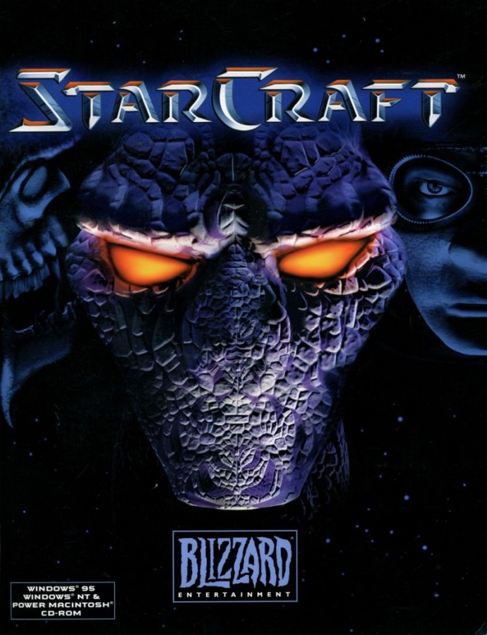 Capa do jogo StarCraft