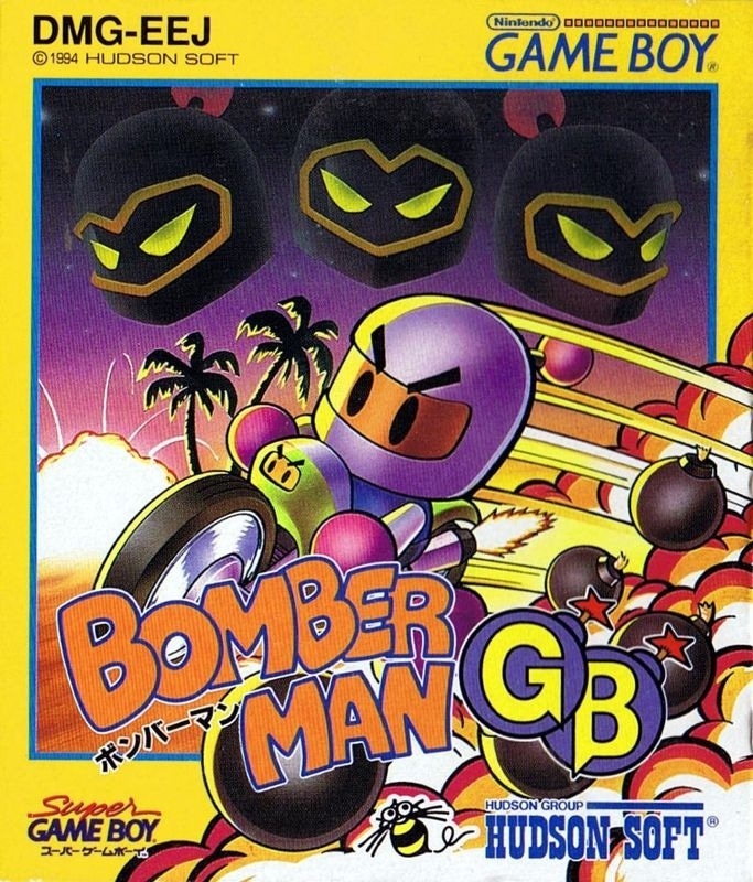Capa do jogo Bomberman GB