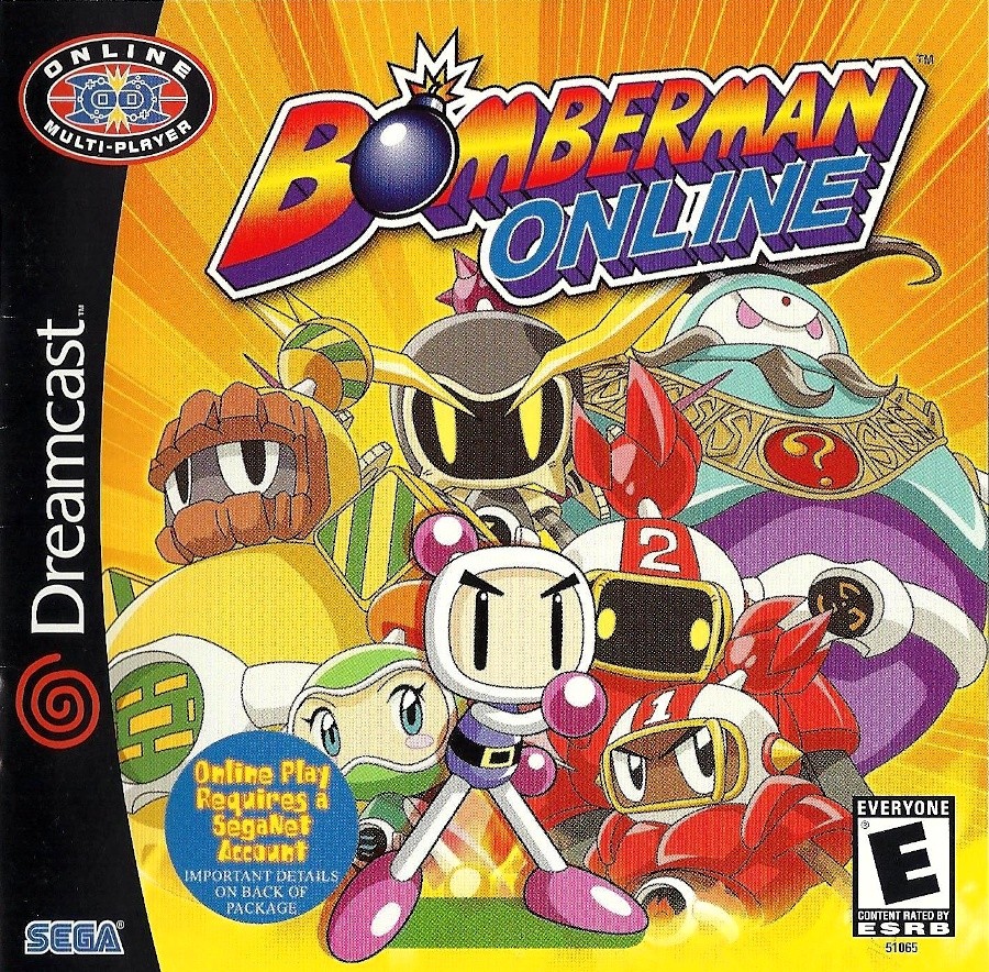 Capa do jogo Bomberman Online
