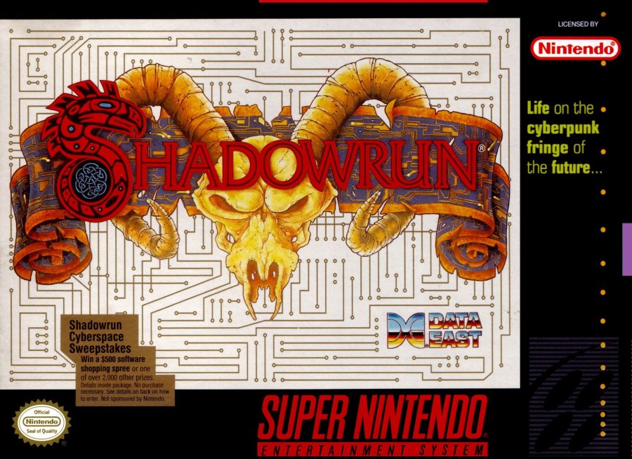 Capa do jogo Shadowrun