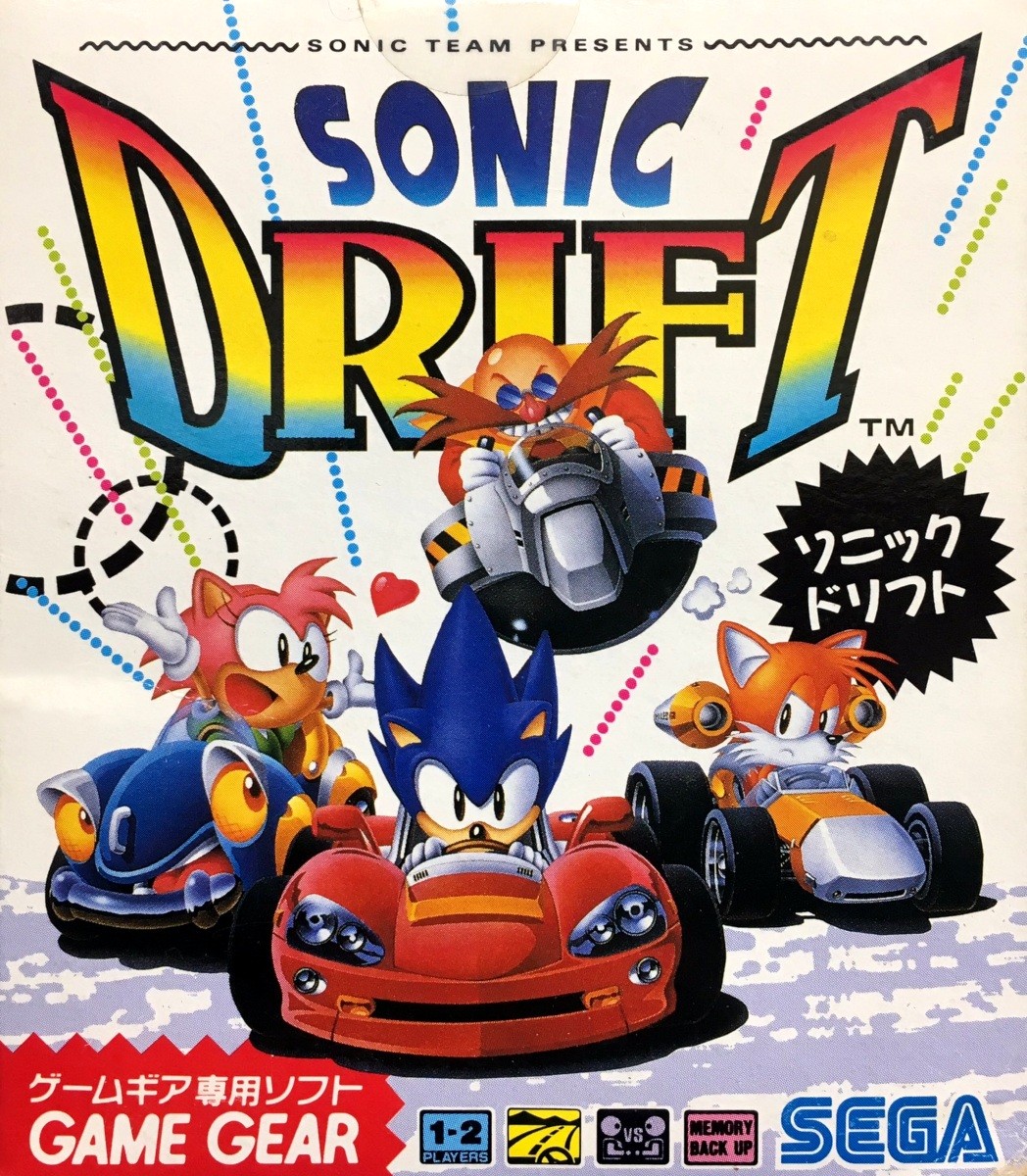 Capa do jogo Sonic Drift