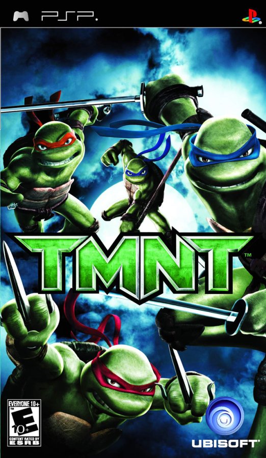 Capa do jogo TMNT